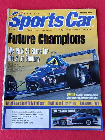 Lot of 11 Sports Car Magazine SCCA 2000 Car Racing and Fast Track News - $20 (Tacoma)63471364390273121