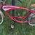 Salami Cycles "Big Red Machine" Reds Themed Stretched Bicycle Bike 18 thumbnail