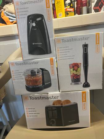 Toaster, Chopper, Blender, Opener 1