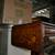 ANTIQUE PAINTED DROP LEAF END TABLE 9 thumbnail