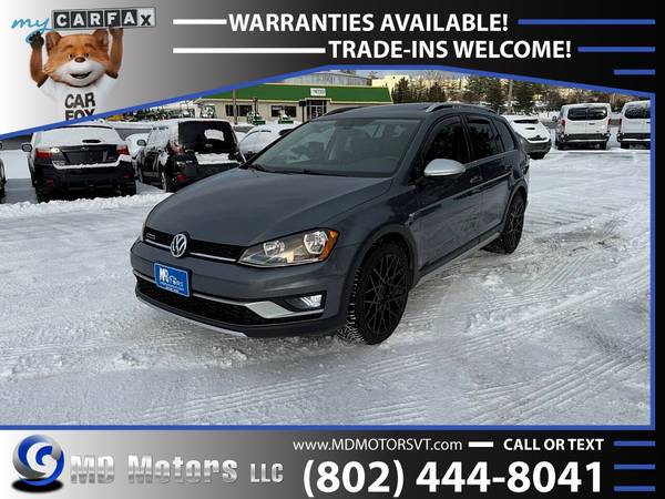 2017 Volkswagen Golf Alltrack TSI SE 4Motion 4 Motion 4-Motion AWDWago - $14,999 (TRADE-INS AVAILABLE!)63622676842369121