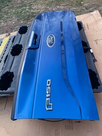 2015-2017 Ford F-150 Tailgate w/ Camera Metallic Blue F150 1