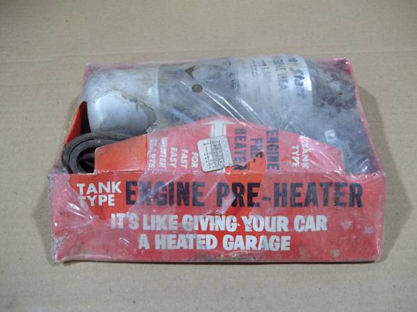 vintage Sure Start engine heater 1