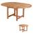 New 7-piece teak outdoor dining set 4 thumbnail