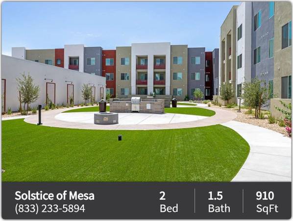 $1,501 / 2br - 910ft2 - Life's better here: Discover the charm of our 2 BR. (Mesa)64047709273857120