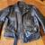 Black Leather Jacket Vintage 60's 1 thumbnail