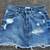 Garage denim jeans skirt, size XS 1 thumbnail