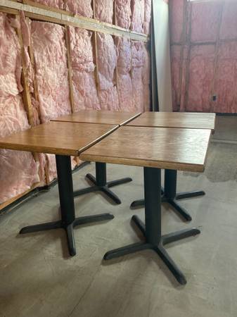 Solid Wood Cafe Tables 1