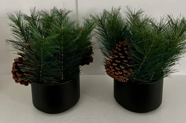 TARGET ARTIFICIAL CHRISTMAS GREENERY TABLETOP DECOR (2 available) - $20 (La Quinta)62864341592321121