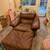 Large leather chair w/ ottoman 1 thumbnail