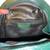 Vintage La Bagagerie Green Leather Handbag Made in France 3 thumbnail