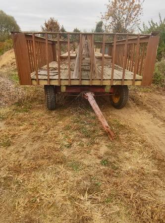 Hayrack for hay rides 1