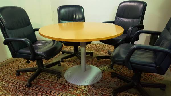 BROCHSTEIN CUSTOM BUILT CONFERENCE TABLE 1