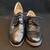 Women’s Black Wingtip Oxford Shoes Size 9 1 thumbnail