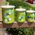 Set of three mid century flower power canisters 7 thumbnail