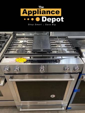 KitchenAid Dual Fuel Slide-In  Range 1