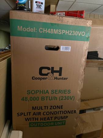 Cooper Hunter 5 zone Mini Split HVAC 1