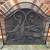 Metal Steel Fireplace Screen Arched Grey Lightweight Indoor Outdoor 7 thumbnail