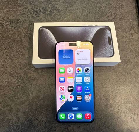 Apple iPhone 15 Pro Max | Blue Titanium | 512 GB | Factory Unlocked 1