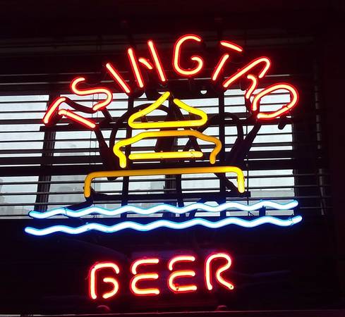 Tsingtao Pagoda Neon Beer Sigh 1