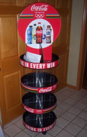 NEAT Coca Cola PlasticWorldwide'24Olympics Retail STORE SHELF DISPLAY 1