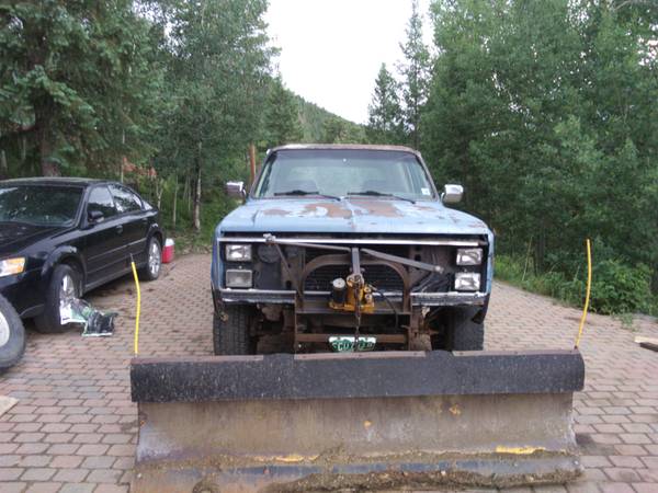 1984 CHEVY K5 BLAZER - $7,500 (Evergreen)63612460641665123