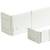 New in the Box, White Window Curtain 2 1/2" wide Rod, 28" to 48" 2 thumbnail