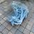 Vintage driftwood / glass boomerang coffee table B87 2 thumbnail