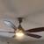 (2) Home Depot Ceiling Fans with Center Lights 1 thumbnail