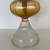 Vintage Antique Glass Hurricane Oil Pedestal Lamp #2 3 thumbnail