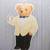 4ft Polo Bear in Tuxedo with bottle Baby Shower Stand-Up Prop 3 thumbnail