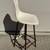 Mid Century Fiberglass Shell Eames Style Swivel Bar Stools 5 thumbnail
