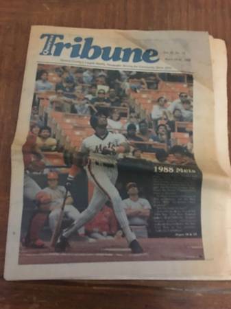darryl strawberry community newspaper 1988 1