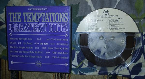The Tempations Greatest Hits on reel-to-reel 1