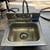 Stainless Steel Small Sink 18" x 15" x 5" Deep w/ Backsplash & Faucet 2 thumbnail