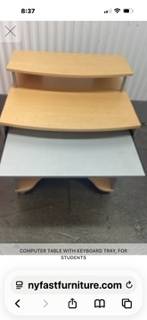 COMPUTER TABLE WITH KEYBOARD TRAY, FOR STUDENTS, NEW 1