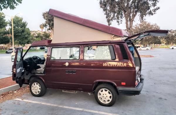 1990 Vanagon Westfalia Automático - $29,000 (San Diego)63618407982467121