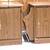 Set Of 2 MDF Side Table With Slate Tray And Side Magazine Holder 6 thumbnail