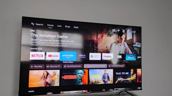 75" Hisense 4k Mini led Smart Tv 1