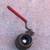 TOYO BALL VALVE 1 1/4 RED AND WHITE 5049f BRONZE 9 thumbnail