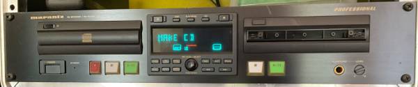 Marantz CDR500 Rack Mount Professional CD Recorder, CD Dubbing Deck, N 1