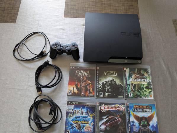 PlayStation3 120GB 箱付き　ソフトセット 箱付き 動確済】SONY プレステ3 120GB 本体 コントローラー付き