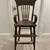 Antique wooden high chair 1 thumbnail