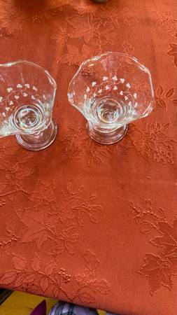 Irish crystal Tea Light holders 1