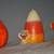 Vintage Halloween Candle Set - UNUSED Pumpkin, Ghost, Candy Corn Trio! 5 thumbnail