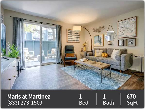 $2,080 / 1br - 670ft2 - Don't let this fabulous 1 bed 1 bath apartment get away!! (concord / pleasant hill / martinez)63946805011586121