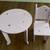 Olivia's Little World 18-Inch Doll Table with Chair in Purple Star 4 thumbnail