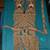 Vintage 1970's Macrame Owl Wall Hanging with Ceramic Eyes and Nose 8 thumbnail