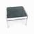 Smoked Glass End Table Square Chrome Mid Century 2 thumbnail