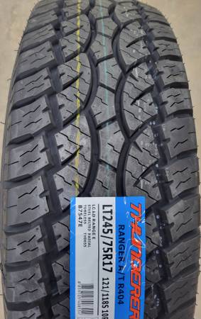 LT 245 75 17 Thunderer Ranger AT 10 Ply Tires 1